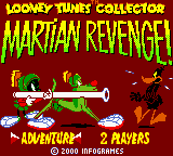 Looney Tunes Collector - Martian Title Screen